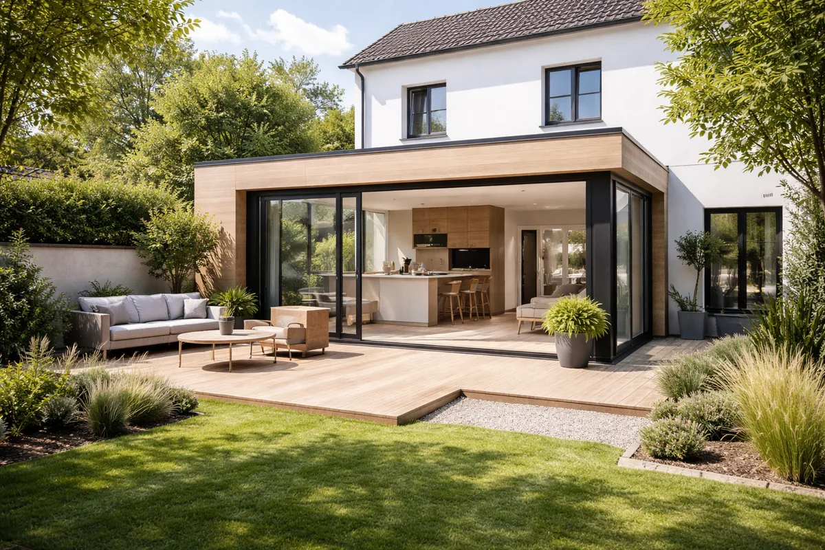Quel budget prévoir pour une extension de maison de 20 m²