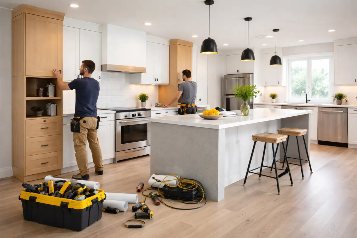 Combien de temps pour réaliser une rénovation complète d'une cuisine