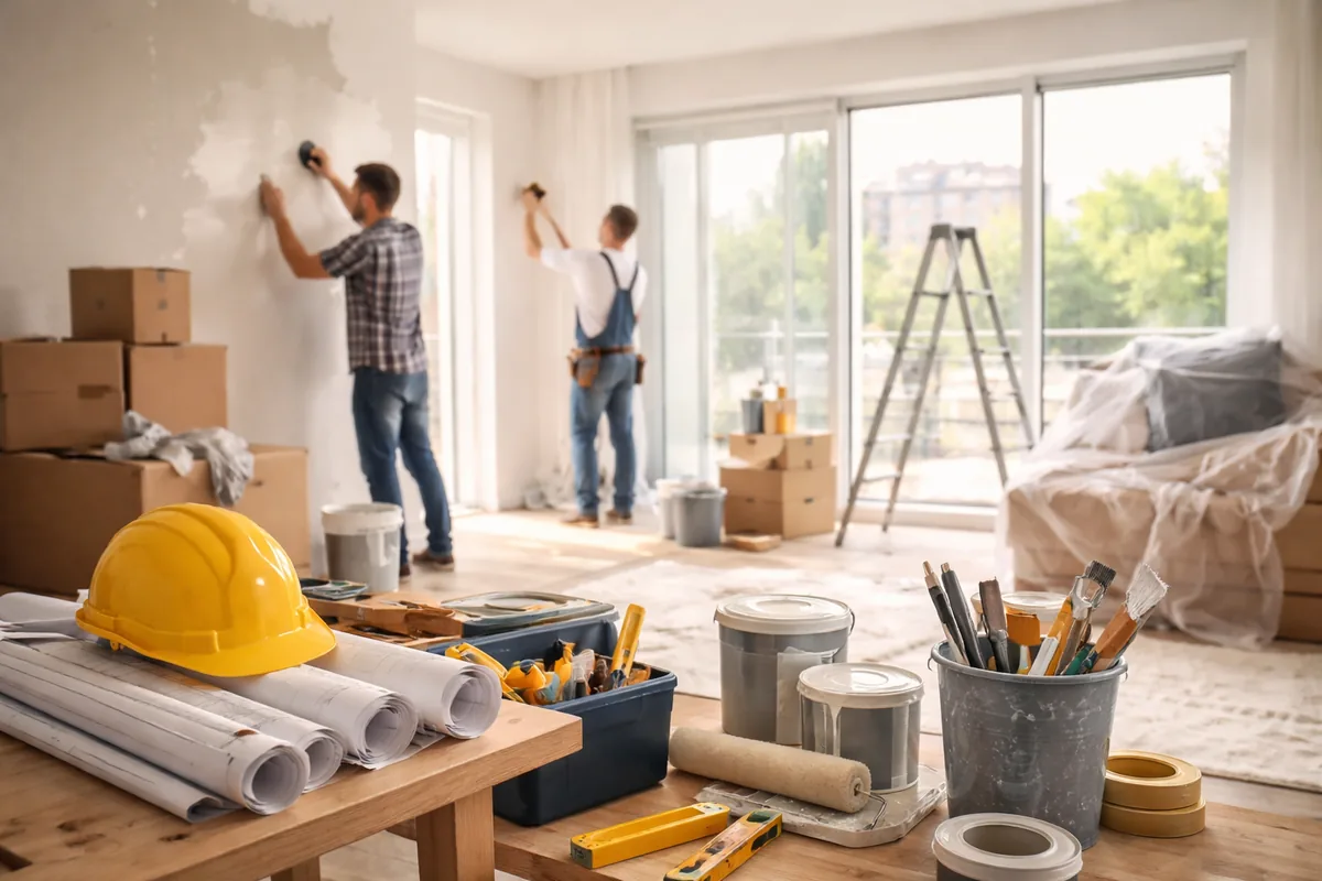 Quand démarrer les travaux de rénovation avant un emménagement