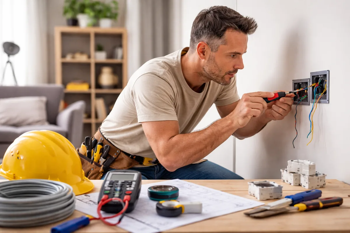 Peut-on faire soi-même les travaux d'électricité dans une maison